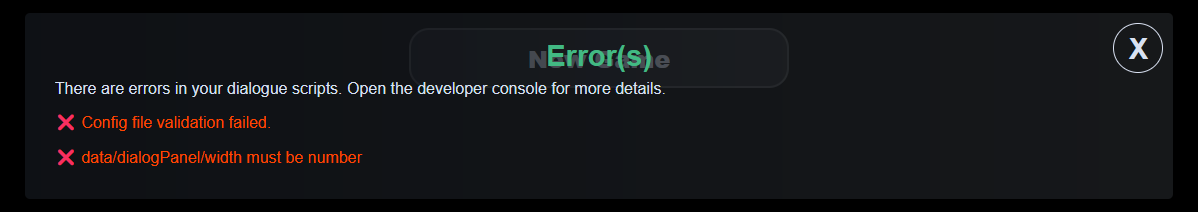 config-error